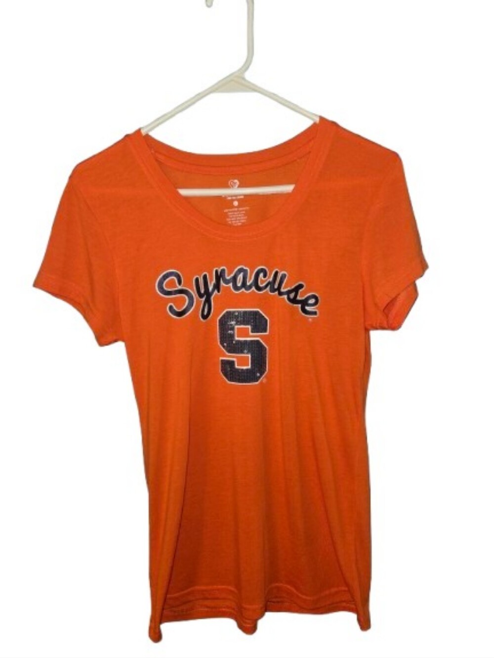 Colosseum Syracuse University Sparkle Sequined S T Shirt